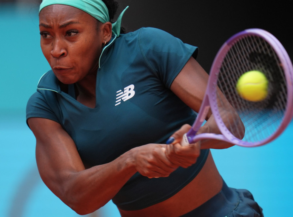 Američka teniserka Koko Gof preokretom do osmine finala turnira u Madridu