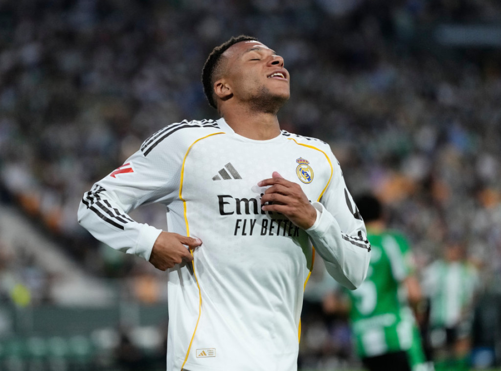 Fudbaler Reala Kilijan Mbape mora na pauzu zbog povrede mišića leve noge