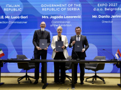 Contract on Italy's participation in EXPO 2027 signed in Belgrade