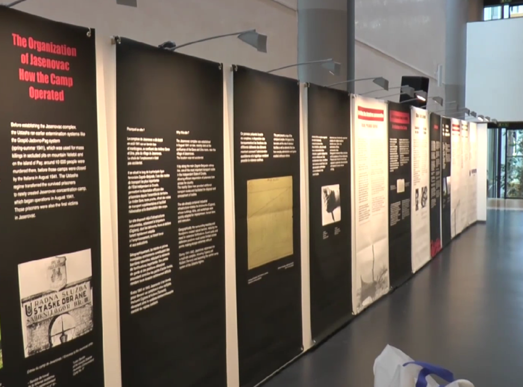 Izložba "Jasenovac, sećanje i opomena" otvorena u Evropskom parlamentu u Strazburu