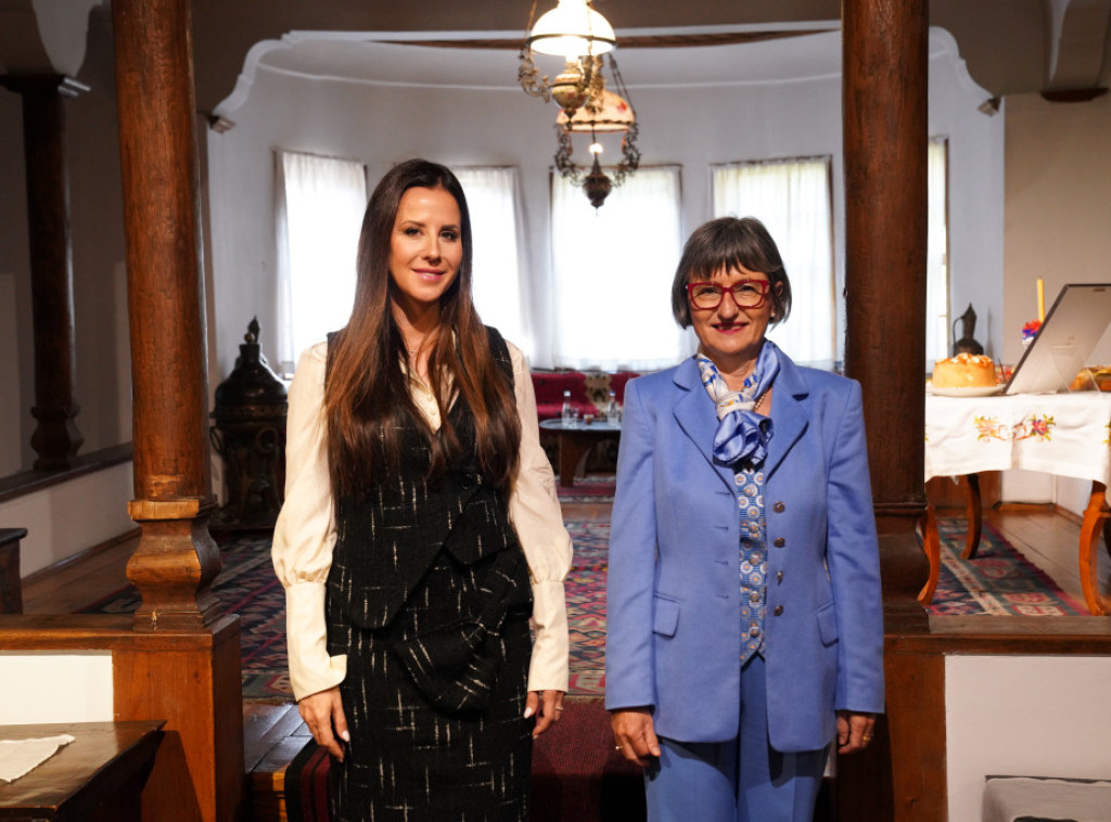 Tamara Vučić i supruga predsednika Švajcarske posetile Hram i Konak knjeginje Ljubice