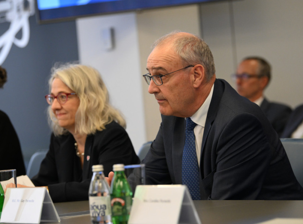 Predsednik Švajcarske obišao Naučno-tehnološki park Beograd, najavljen novi ciklus programa Raising start