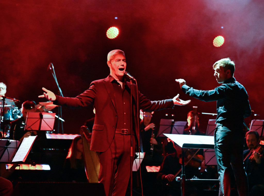 Italijanski tenor Alesandro Safina održao koncert u Sava centru