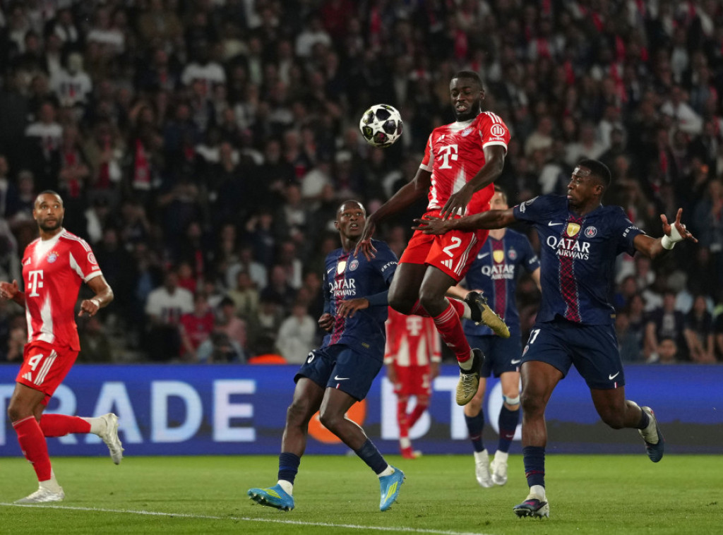 Fudbaleri Pari Sen Žermena pobedili Bajern 5:4 u spektakularnom meču polufinala Lige šampiona