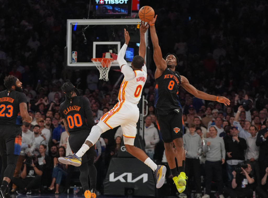Pobede košarkaša Njujorka i Filadelfije u plej-ofu NBA lige