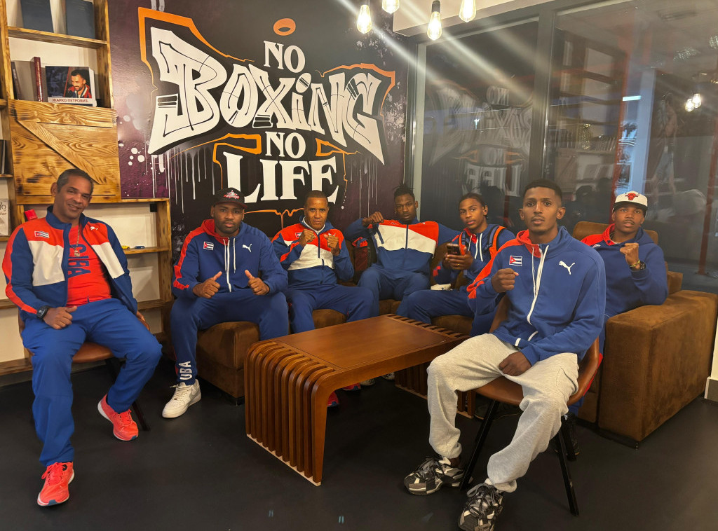 Kubanski bokseri na pripremama u Loznici