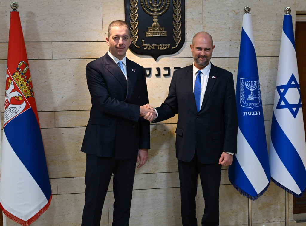 Marko Đurić i predsednik Kneseta Ohana razgovarali o unapređenju bilateralne saradnje Srbije i Izraela