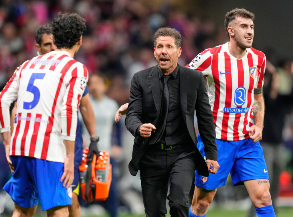 Simeone: Arsenal je vrhunski tim, bili smo bolji u drugom poluvremenu