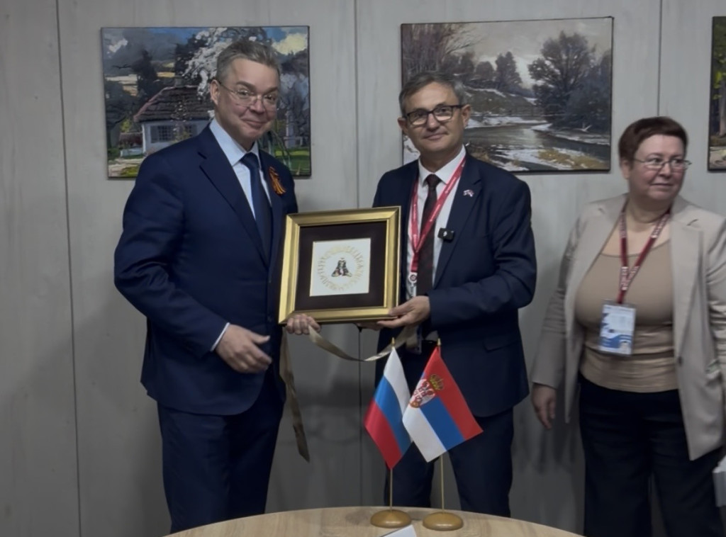 Dragan Glamočić i Vladimir Vladimirov razgovarali o izvozu srpske hrane na rusko i evroazijsko tržište