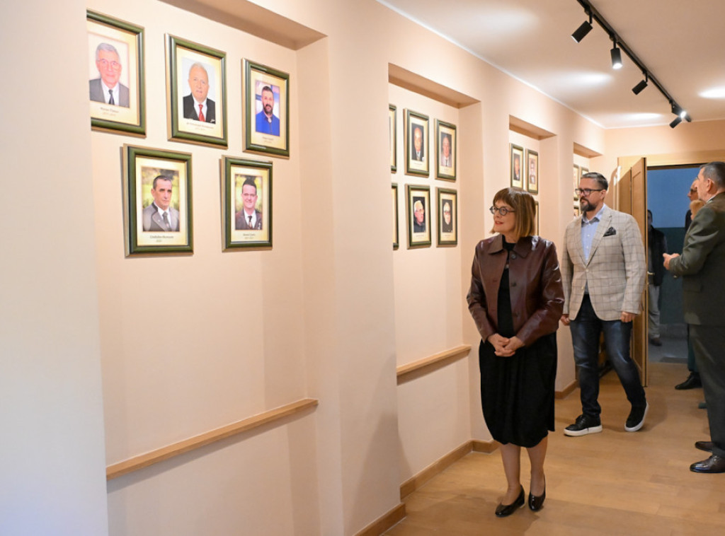Gojković i Juhas posetili Muzej Lovačkog saveza Vojvodine