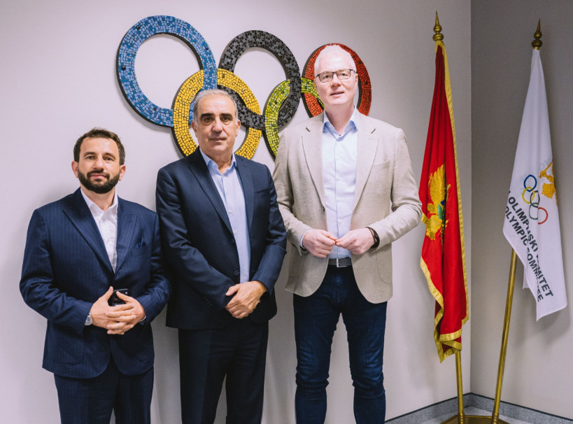 Predsednik OKS Dejan Tomašević u prvoj zvaničnoj poseti Crnoj Gori