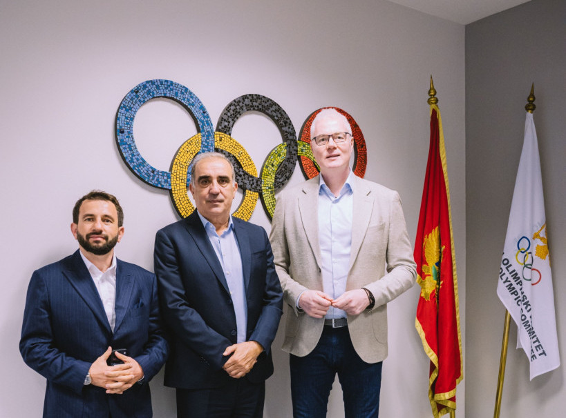 Predsednik OKS Dejan Tomašević u prvoj zvaničnoj poseti Crnoj Gori