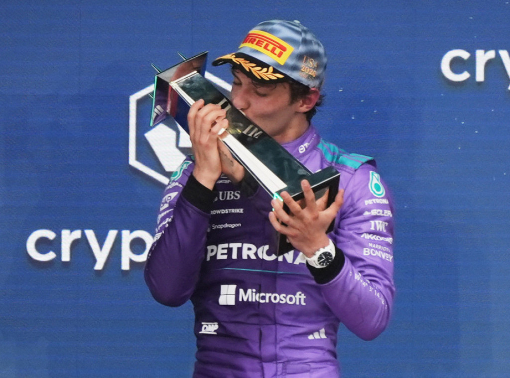 Kimi Antoneli pobednik trke za Veliku nagradu Majamija u Formuli 1