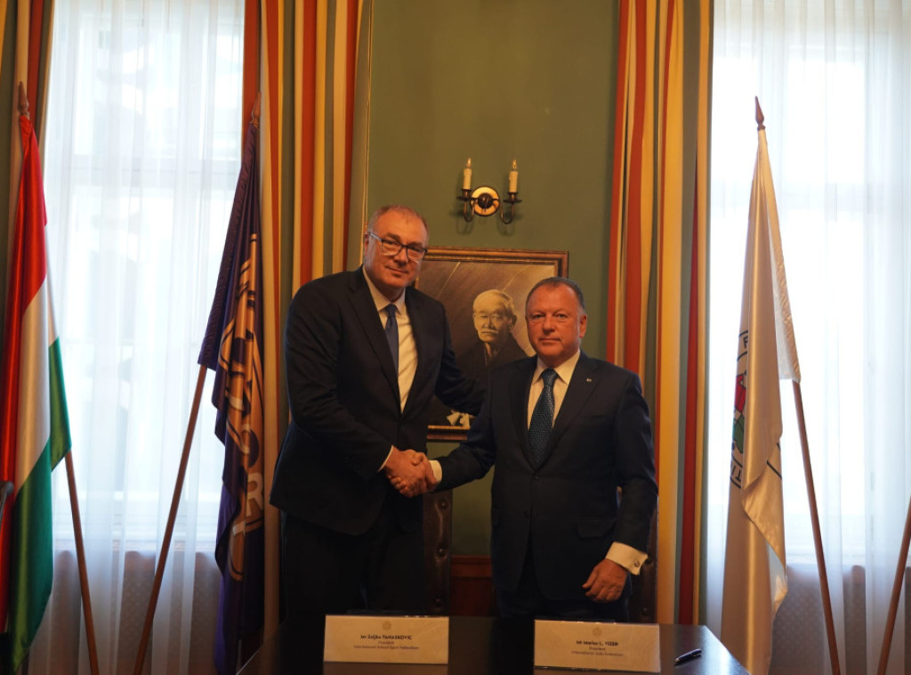 Tanasković i predsednik Međunarodne džudo federacije potpisali sporazum o saradnji
