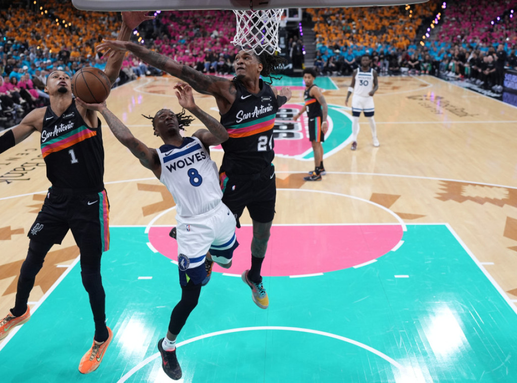 Košarkaši Minesote poveli 1:0 protiv San Antonija u plej-ofu NBA lige
