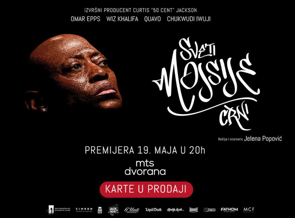 Premijera filma "Sveti Mojsije Crni" 19. maja u MTS dvorani