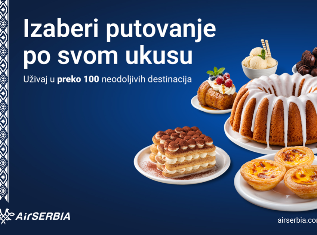 Er Srbija pokrenula novu kampanju: Raznovrsne destinacije tokom leta
