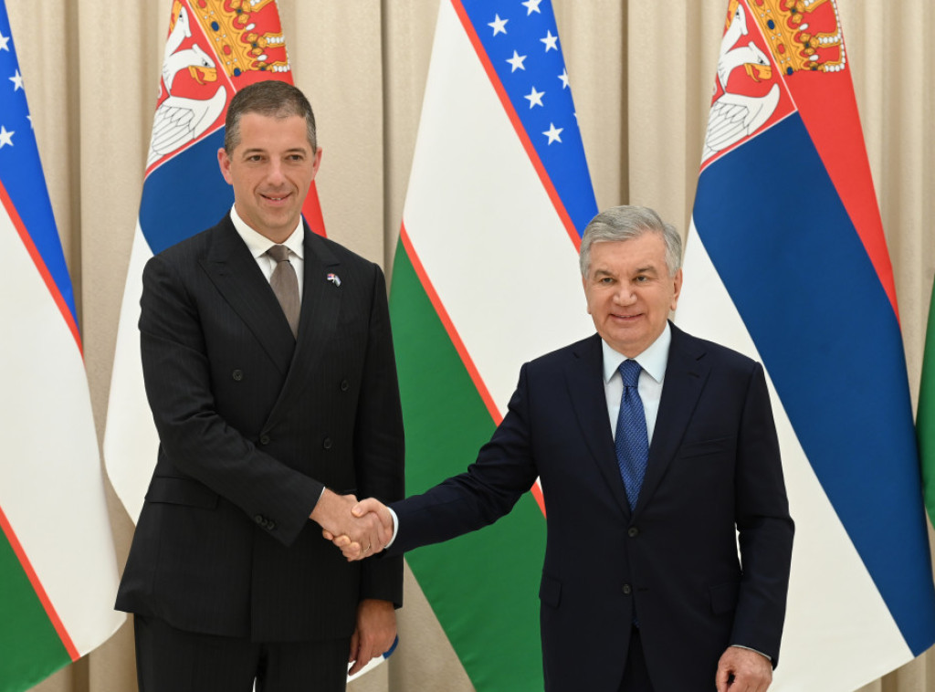 Marko Đurić sa Šavkatom Mirzijojevom: Srbija opredeljena za nastavak i proširenje saradnje sa Uzbekistanom
