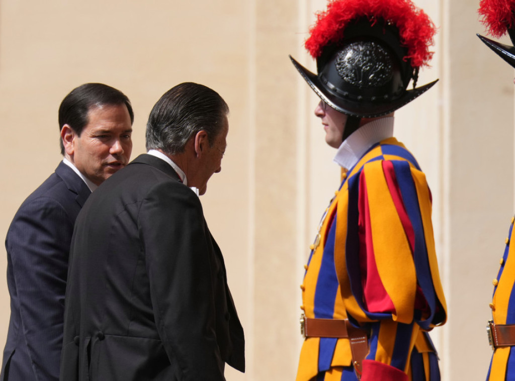 Rubio u Vatikanu razgovarao sa papom Lavom XIV i Parolinom o miru na Bliskom istoku