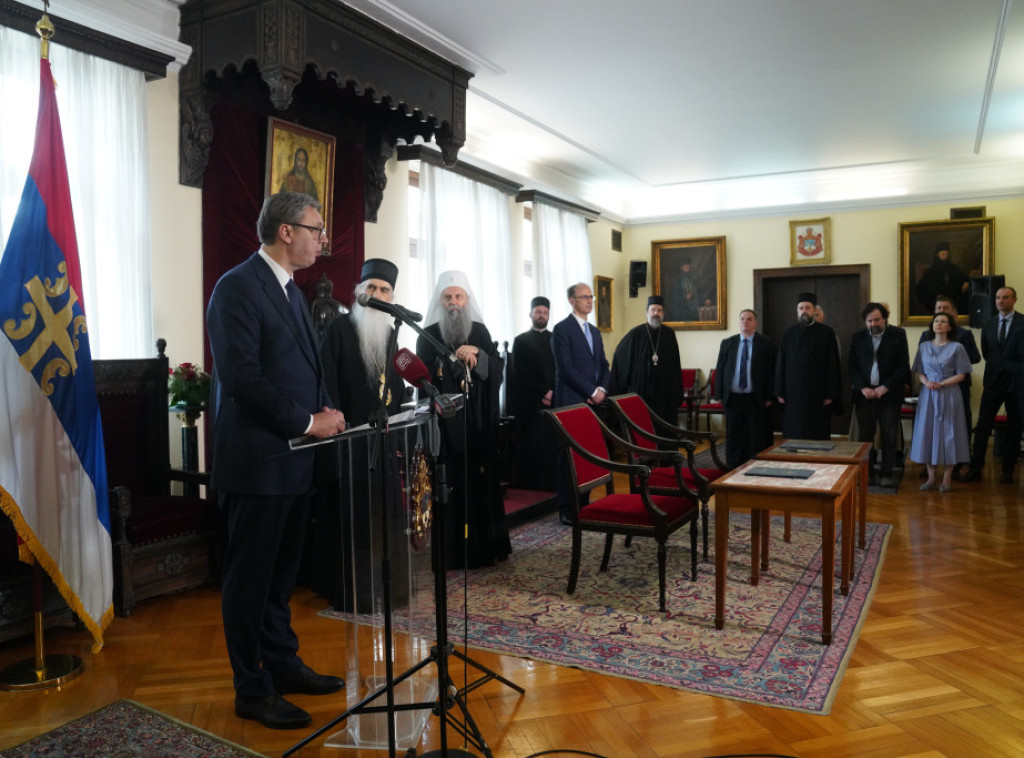 Potpisan Memorandum o saradnji na osnivanju Univerziteta Sveri Sava između države i SPC