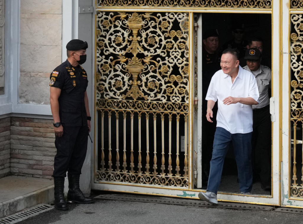 Bivši premijer Tajlanda Taksin Šinavatra pušten iz zatvora