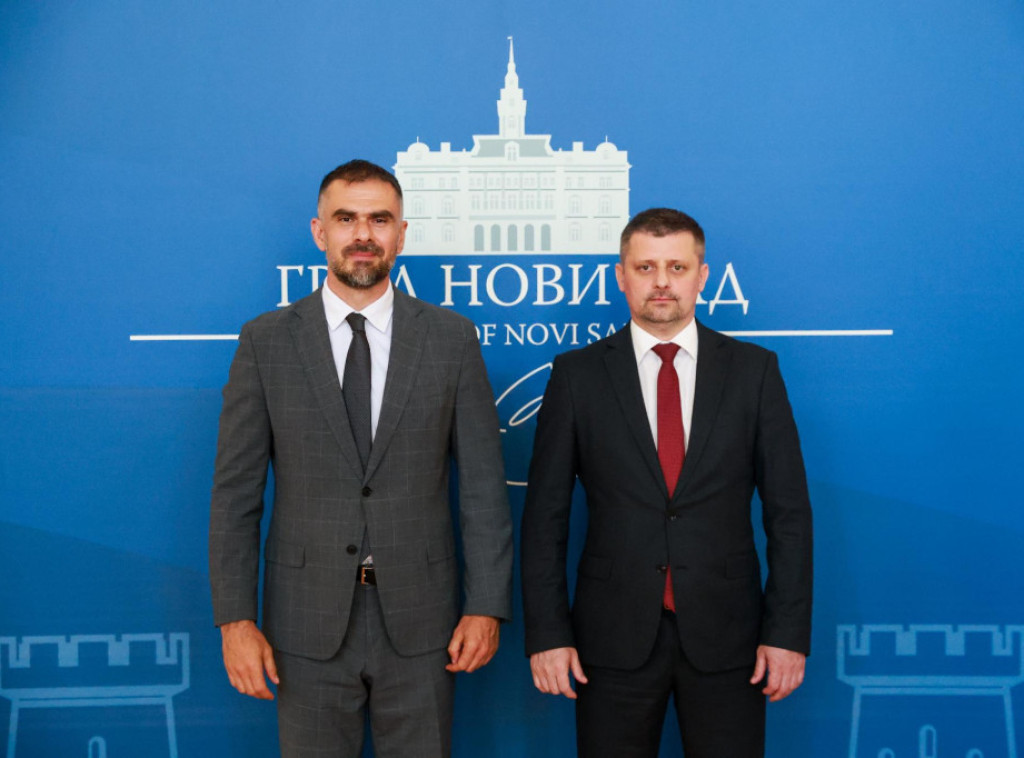 Žarko Mićin sa zamenikom načelnika administracije Petrogradskog okruga o saradnji
