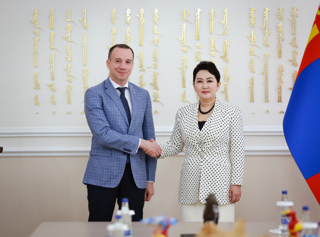 Državni sekretar Ministarstva spoljnih poslova Damjan Jović u Mongoliji razgovarao sa ministarkom spoljnih poslova