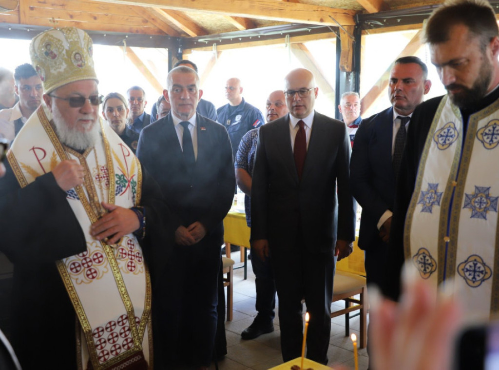 Vujić i Vučević prisustvovali obeležavanju slave u KPZ Padinska skela