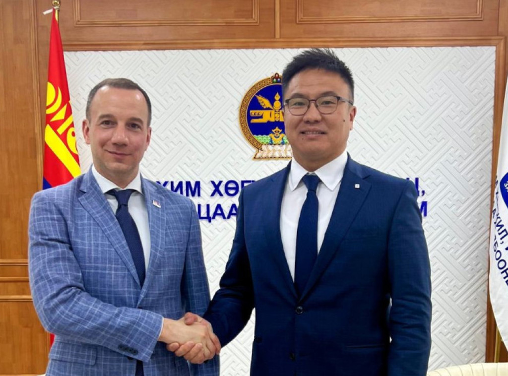 MSP: Državni sekretar Damjan Jović razgovarao sa ministrom Mongolije o unapređenju saradnje