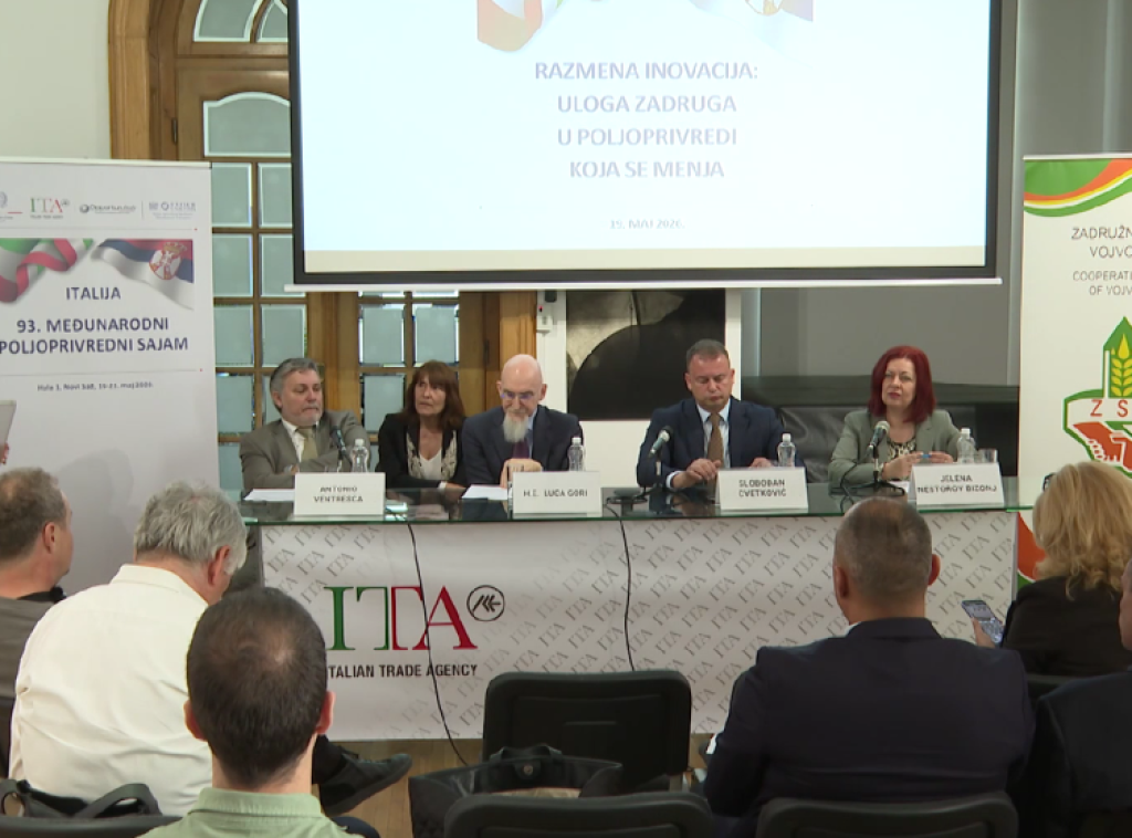 Najavljena saradnja zadruga iz Srbije i Italije uoči Sajma poljoprivrede u Novom Sadu