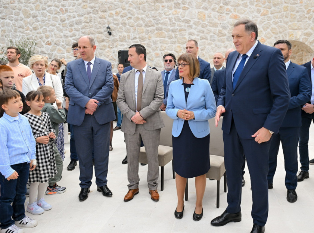 Maja Gojković: Duhovni centar Mrkonjići značajan za ceo srpski narod