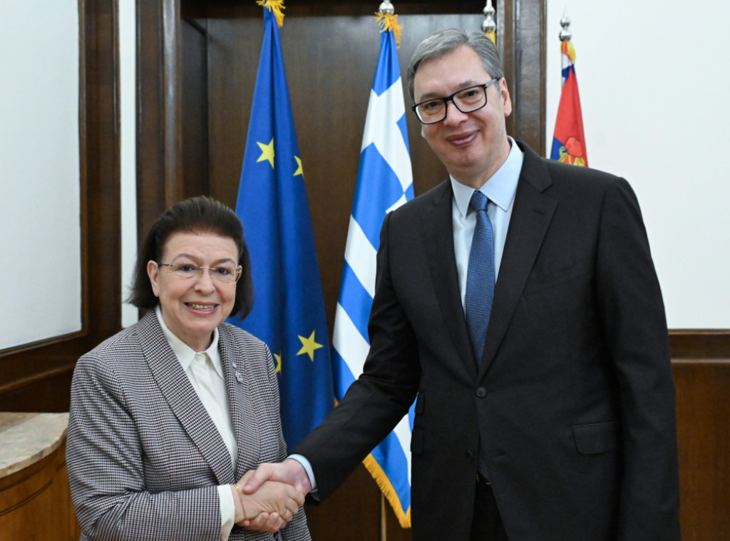 Predsednik Vučić razgovarao sa ministarkom kulture Grčke o daljem unapređenju saradnje u oblasti kulture