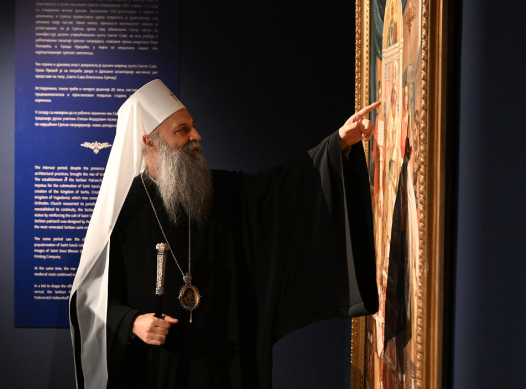Izložba "Sveti Sava" svečano otvorena u Galeriji SANU