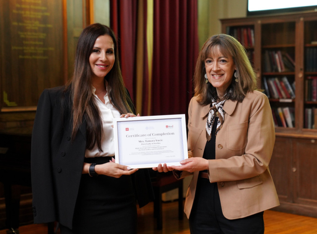 Tamara Vučić učestvovala na skupu prvih dama i gospode u Londonskoj školi ekonomije i političkih nauka