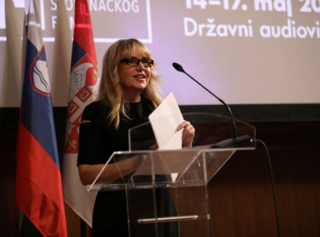 Glumica Anica Dobra otvorila "Dane slovenačkog filma" u Jugoslovenskoj kinoteci