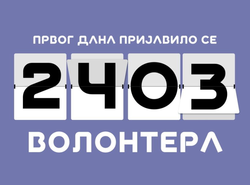 Već prvog dana 2.403 prijavljenih volontera za Ekspo 2027