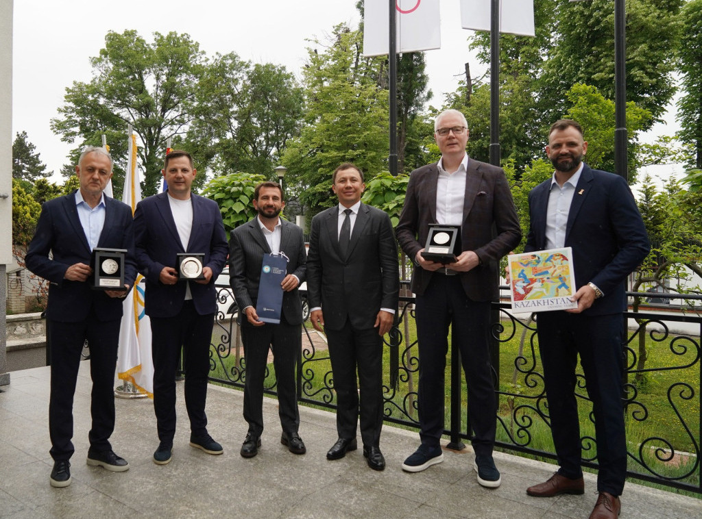 Tomašević ugostio predsednika OK Kazahstana i prvog čoveka World Boxing-a Golovkina