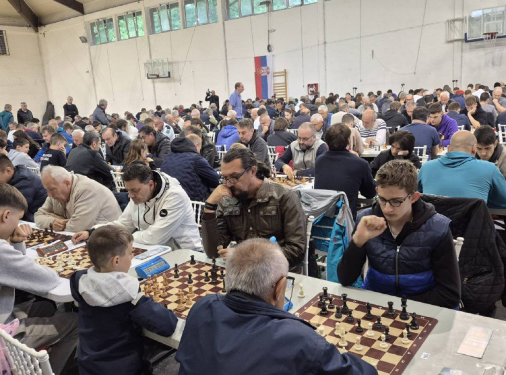 Održan šahovski turnir "Trofej Kragujevaca", Ratković najbolji među 265 učesnika