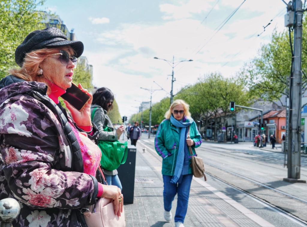 U Srbiji danas malo do umereno oblačno sa sunčanim intervalima i toplije