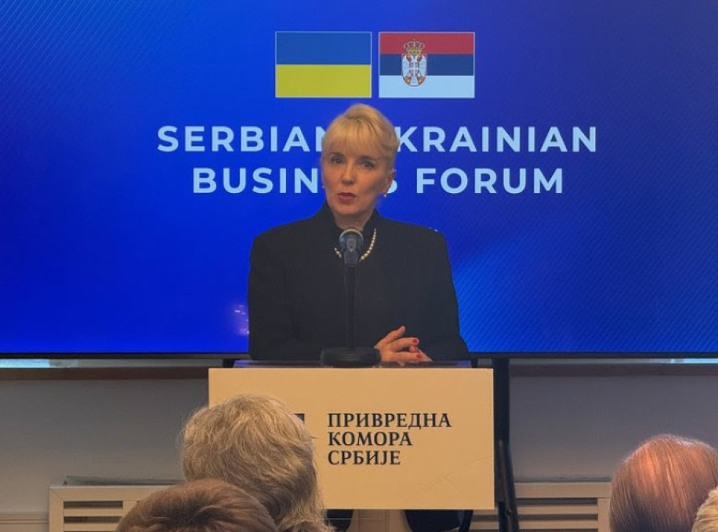 Na Srpsko-ukrajinskom poslovnom forumu u Beogradu 45 privrednika iz Srbije i Ukrajine