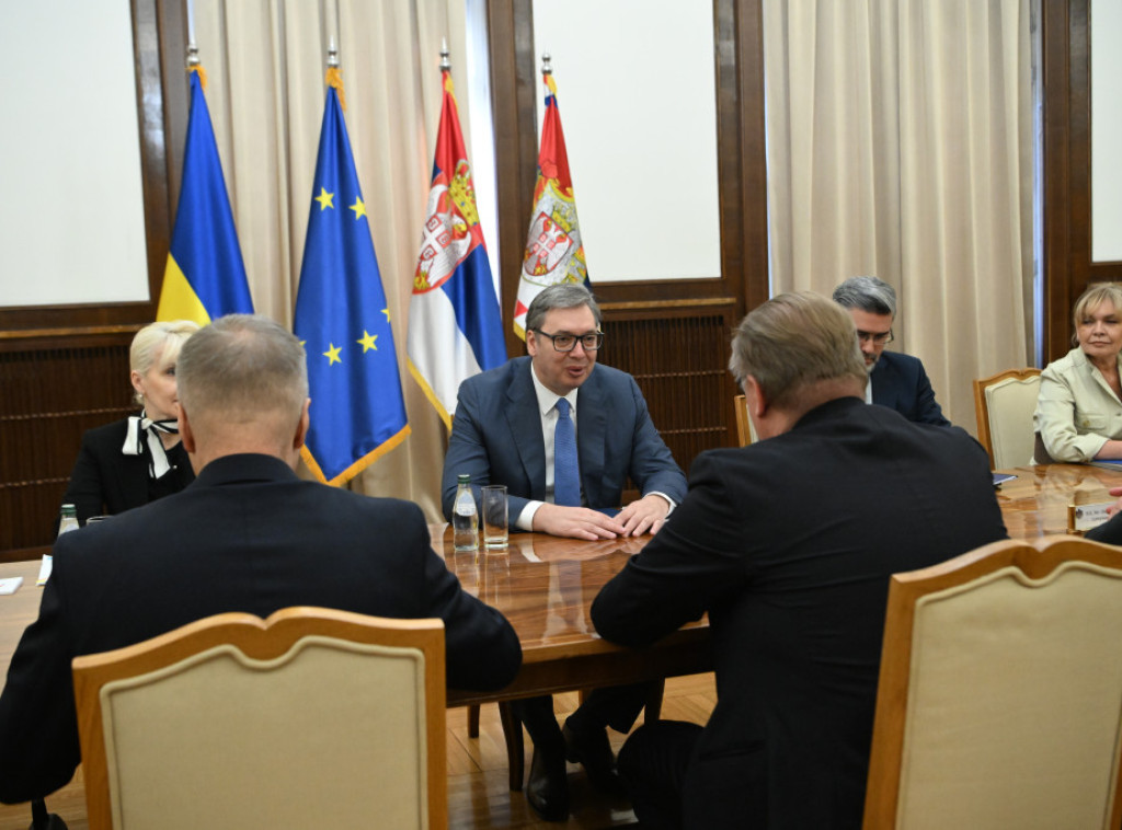 Aleksandar Vučić sa Kačkom o saradnji, evropskom putu i sporazumu o slobodnoj trgovini Srbije i Ukrajine