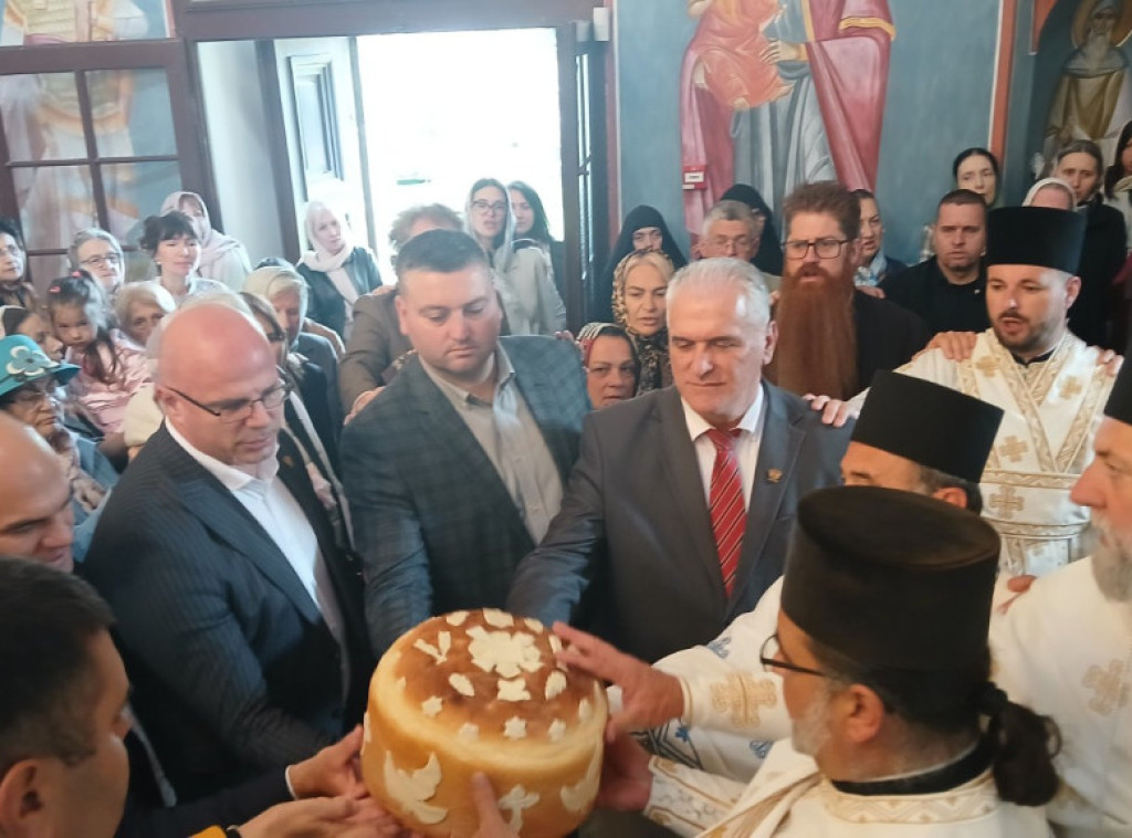 Grad Čačak i gradski hram Vaznesenja Hristovog slave svoju slavu, Spasovdan