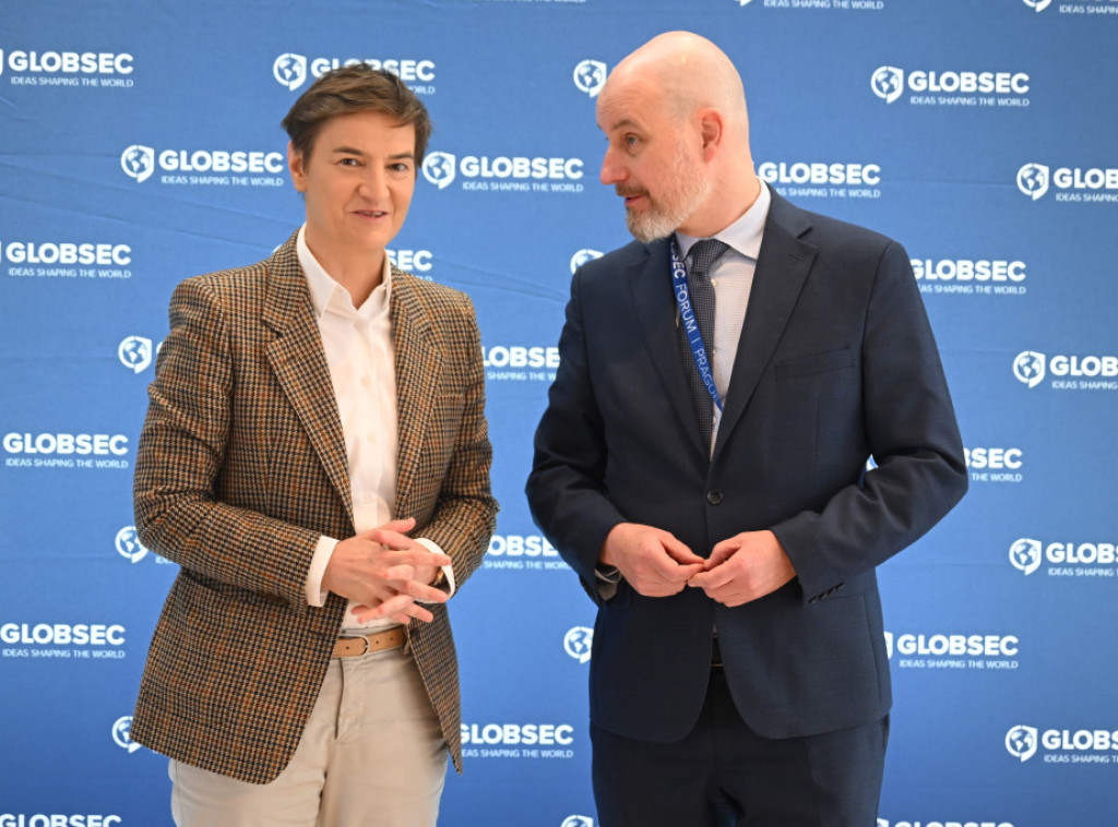 Ana Brnabić se sastala sa Vladimirom Bilčikom u Pragu