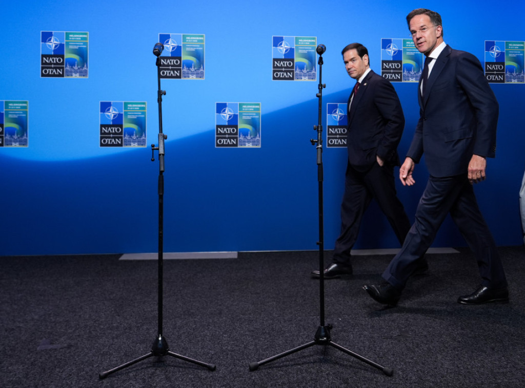 Rute i Rubio razgovarali o saradnji SAD i NATO, pitanju Irana i Ukrajine
