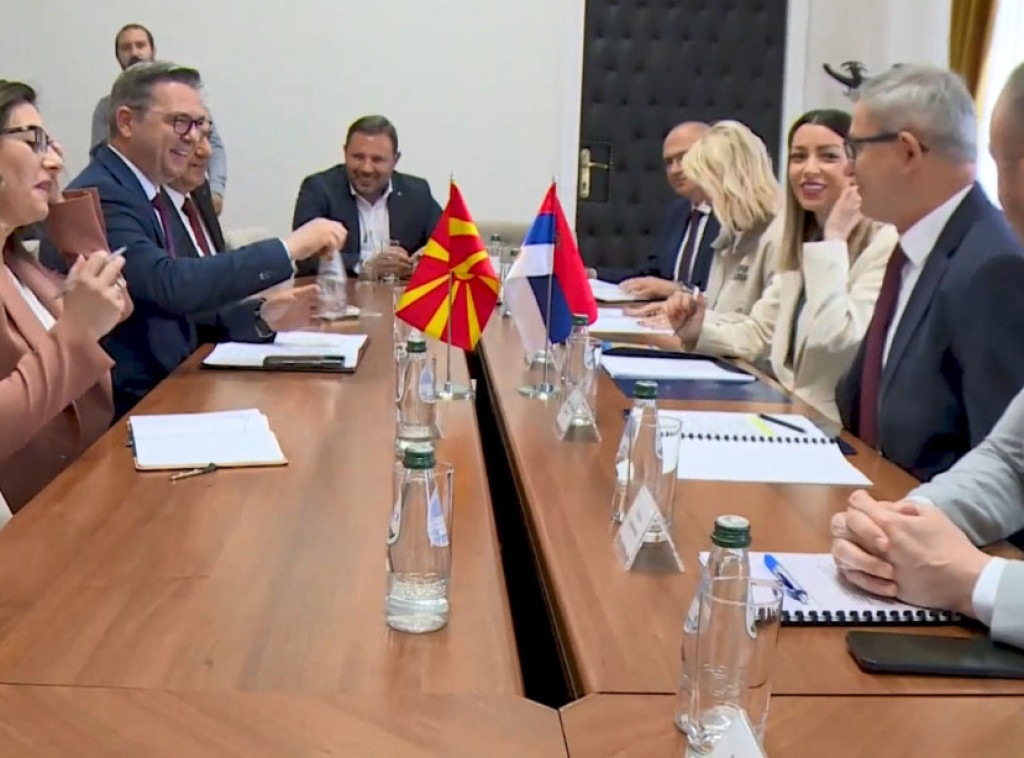 Adrijana Mesarović sa Tripunovskim o unapređenju ekonomske saradnje SRB i Severne Makedonije