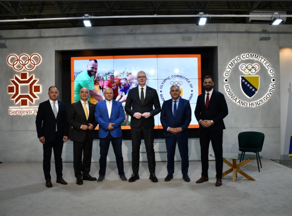 Predsednik Olimpijskog komiteta Srbije Dejan Tomašević posetio OK Bosne i Hercegovine