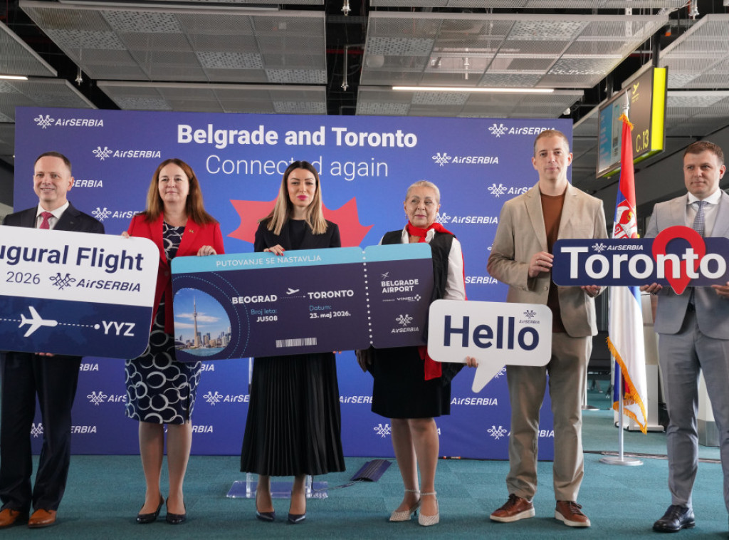 Er Srbija posle 34 godine uvela let za Toronto, Mesarović: Beograd sve važnije čvorište