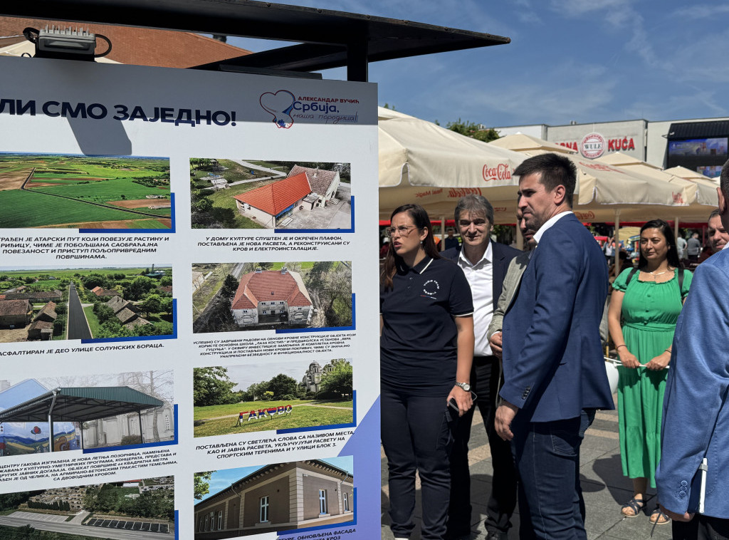 Rukovodstvo Sombora akcijom u centru grada predstavilo rezultate u proteklih 12 godina
