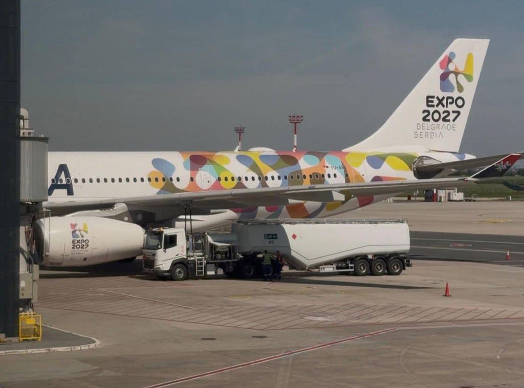 Ekspo: Ekspo brendirani avion predstavlja nastavak promocije Ekspa2027