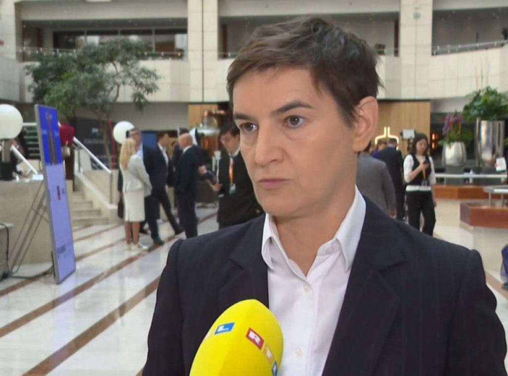 Ana Brnabić: Nije korektno od Hrvatske da pomaže u kršenju rezolucije UN